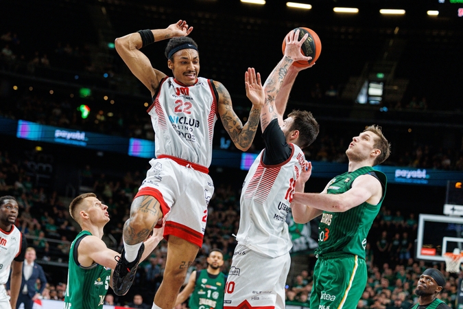 Kauno „Žalgiris“ LKL finalo starte neturėjo daug vargo su „Juventus“