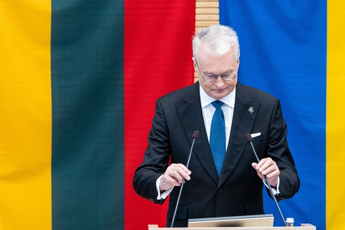 Įvertino prezidento metinį pranešimą: bandė atrodyti aplinkybių auka