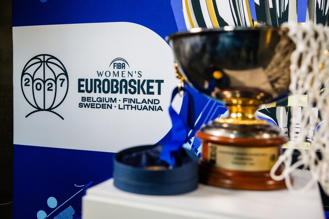 2027 Europos moterų krepšinio pirmenybių finalinio etapo Lietuvoje pristatymas
