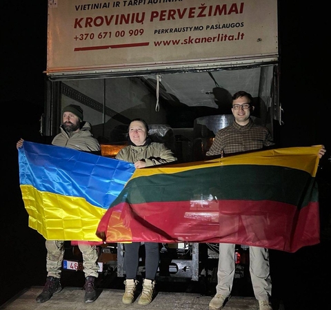 Ryžtas: nors suvokia grėsmę, Simas neplanuoja nutraukti savo kelionių į Ukrainą.
