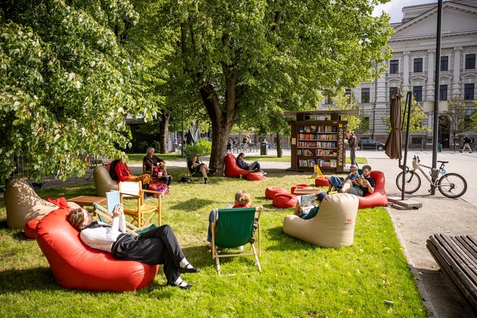 „Vilnius skaito“ grįžta į Lukiškių aikštę