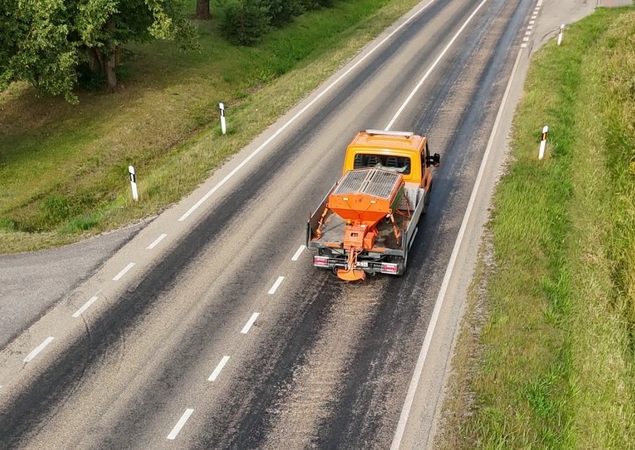 Netikėta: vasarą Lietuvos keliuose – barstytuvai