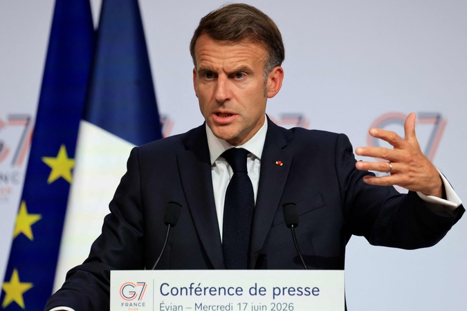 Emmanuelis Macronas: G7 susitikimas – vienybės akimirka po mėnesių nesutarimų