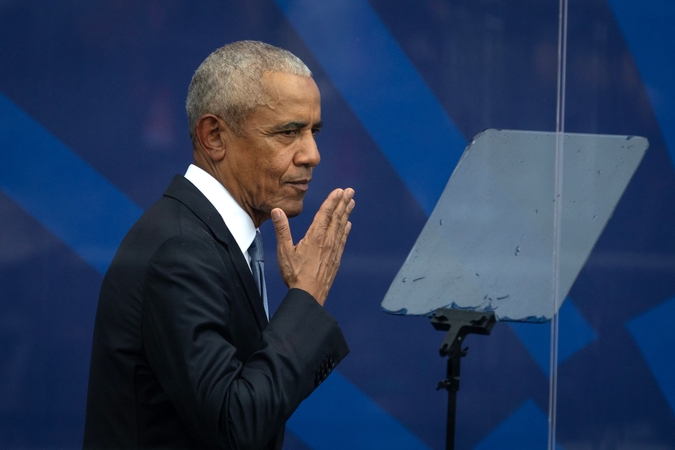 Čikagoje atidarytas Baracko Obamos prezidentinis centras: dalyvavo buvę šalies vadovai ir žvaigždės