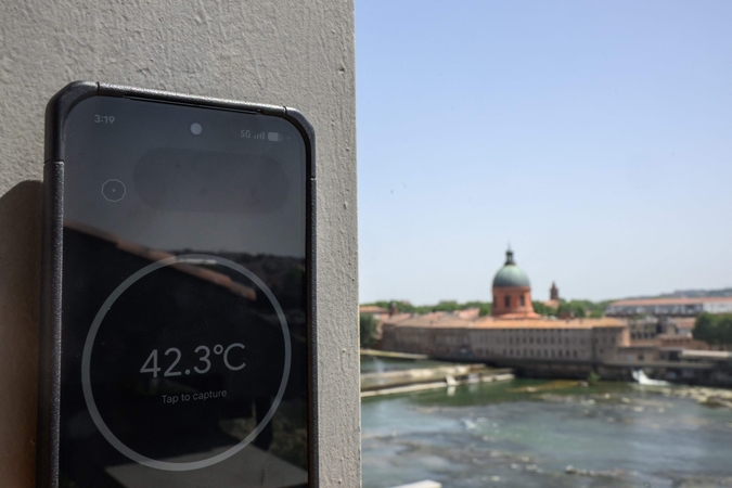 Meteorologijos tarnyba: Prancūzijoje pasiektas naujas birželio vidutinės temperatūros rekordas