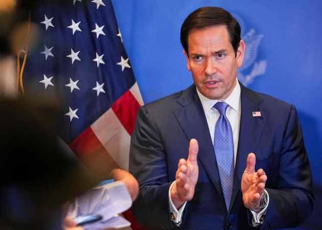 Marco Rubio sako apgailestaujantis, kad Italija atšaukė vizitą į JAV