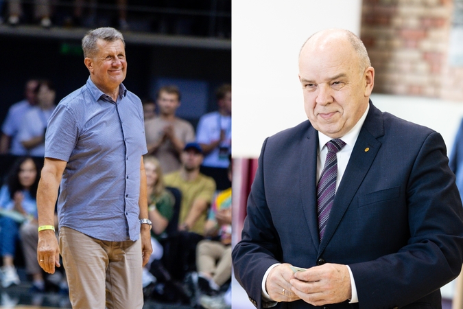 Antanas Sireika (kairėje), Jonas Bartkus (dešinėje)