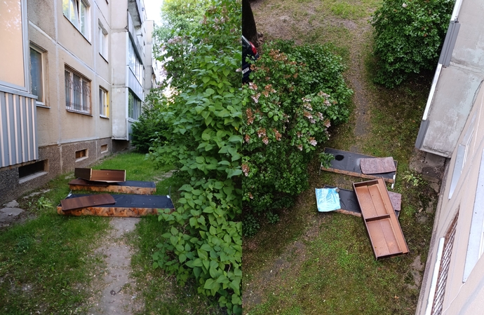 Kauniečiai gėdina kaimynus: ši istorija nėra tik apie vieną išmestą sofą