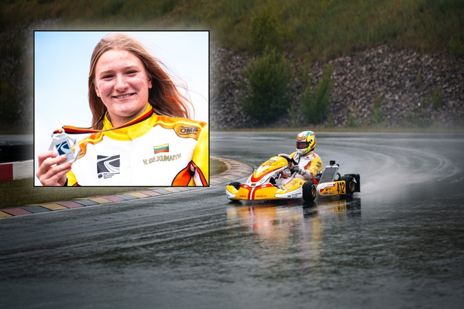 Šilkūnaitė tęsia įspūdingą karjeros etapą – pirmą sykį lipo ant podiumo Europos čempionate