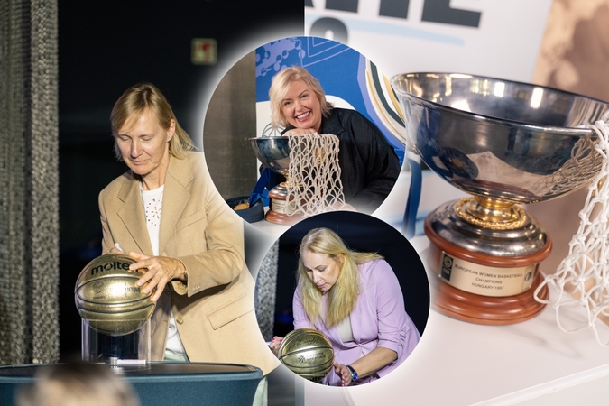 „Krepšinio namuose“ – auksinė rinktinė, garbūs svečiai ir simbolinis kamuolio perdavimas