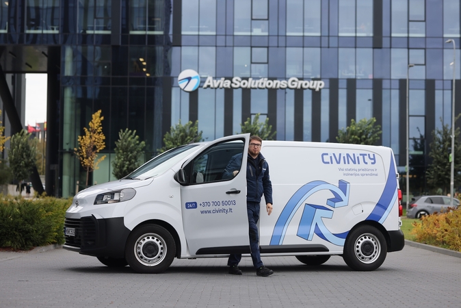 „Civinity“ pradeda automobilių autoparko elektrifikaciją