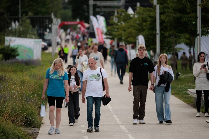 Nemuno saloje – masinė sporto šventė: Olimpinė diena pritraukė tūkstančius