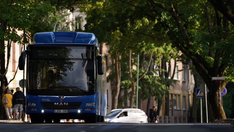 Klaipėdoje savaitgalį viešojo transporto paslaugų tęstinumą užtikrino rezerviniai pajėgumai