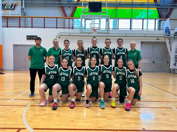 U14 Lietuvos merginų ir vaikinų rinktinės – Baltijos taurės nugalėtojos