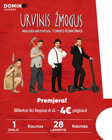 Legendinė komedija „Urvinis žmogus“ pradeda naują etapą