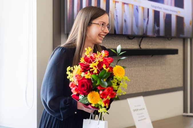 Meilės Lukšienės premijos laureate išrinkta matematikos mokytoja Marta Baranauskaitė