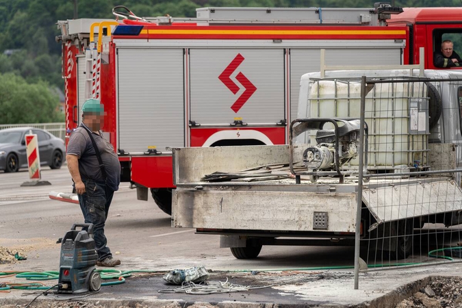 Šiurpus liudininkės pranešimas: matau degantį žmogų
