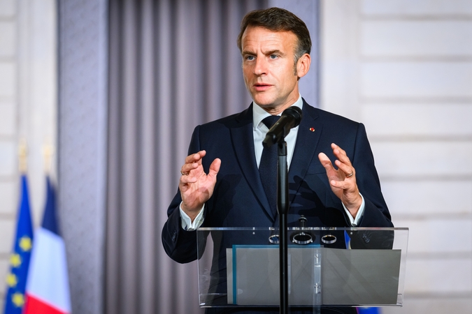 Macronas paskelbė apie 93 mlrd. eurų investicijas pagal programą „Rinkis Prancūziją“