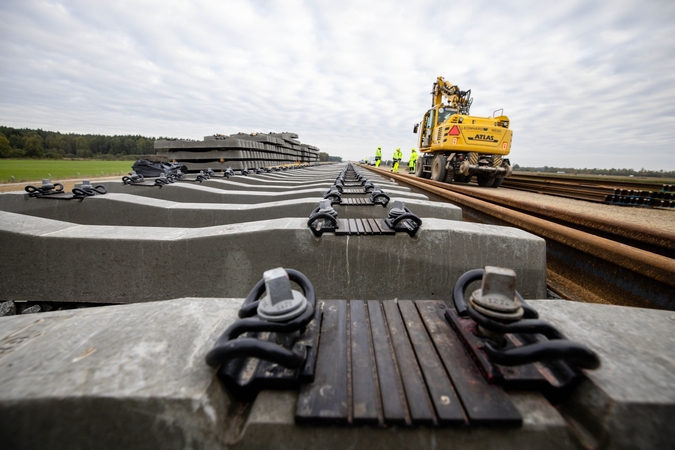 Latvijos ministras: „Rail Baltica“ projektą galima įgyvendinti tik ES lėšomis