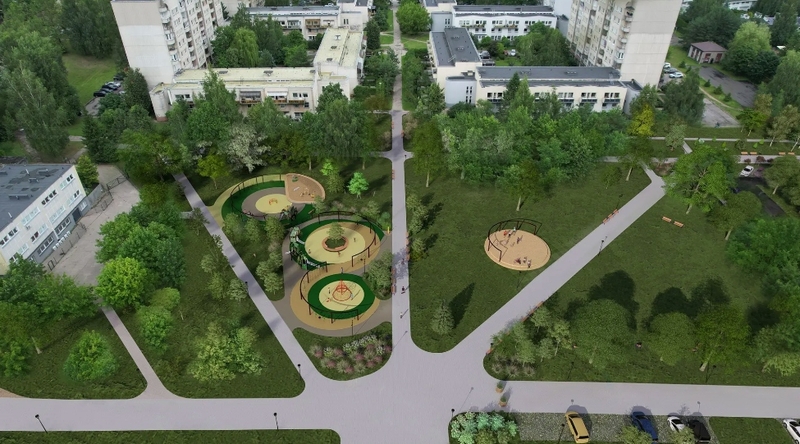 Vilnius atnaujins erdves: Ugnijos skveras ir Čikagos alėja pasikeis neatpažįstamai