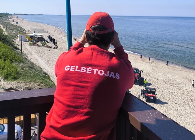 Startas: gelbėtojai pasiruošę dar vienam vasaros sezonui.