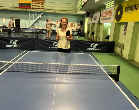 Prasmė: klaipėdietė L. Antanavičienė įsitikinusi – aktyvus gyvenimas, sportas ir noras padėti kitiems leidžia išlikti jaunatviškai.