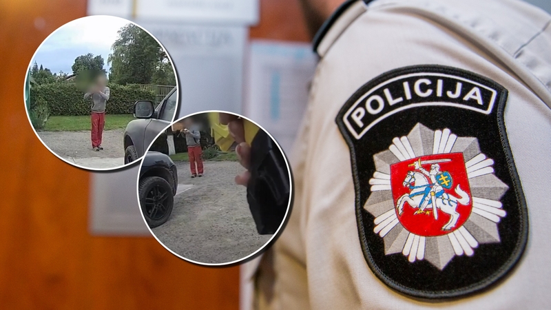 Vyras policininkus pasitiko su kirviu rankose: atskleidė daugiau detalių