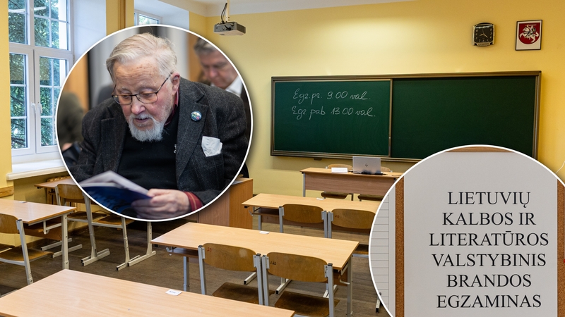 Landsbergis sureagavo į egzamino užduotį: gal ir Lietuvos šviesuomenė ne visai beviltiška