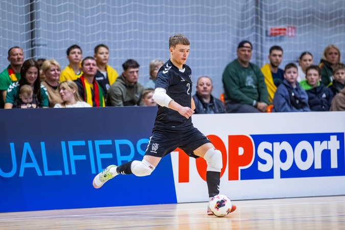 „Kauno Žalgirio“ futsal ekipos gretas papildė vartininkas Edgaras Noreika