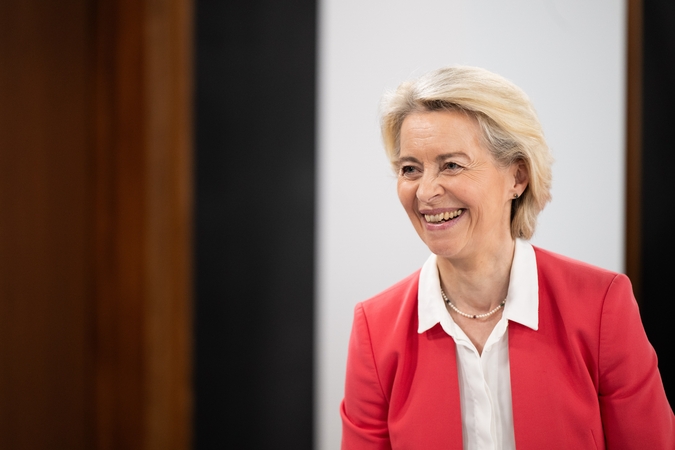 EK vadovė: Europa ir JAV turi būti stiprios partnerės dirbtinio intelekto srityje