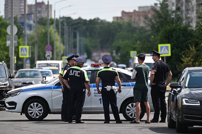 Pamaskvėje, kariškių gyvenamajame rajone, sprogus automobiliui žuvo vyras