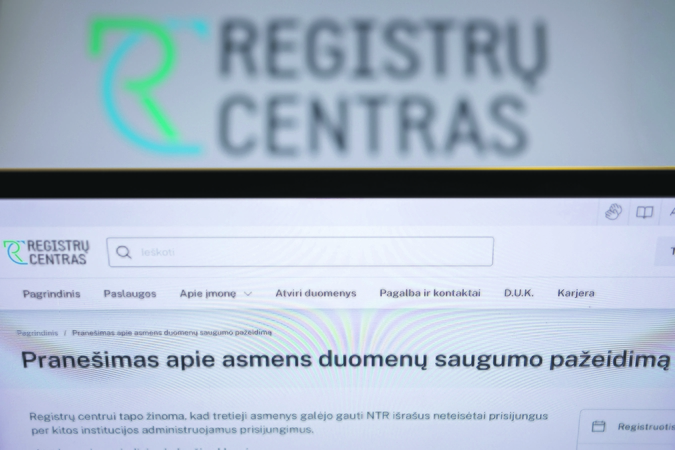 Nusivylimas: kalbėdamas apie RC duomenų nutekinimo istoriją, P. Galubickas neslėpė nuostabos, kad institucijos nesugebėjo laiku informuoti žmonių apie jų duomenų vagystę.