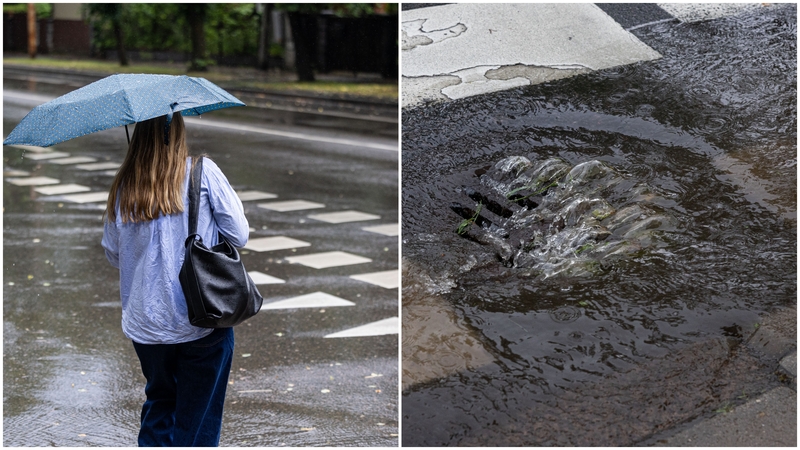 Meteorologai: pastarosiomis dienomis kai kur prilijo mėnesio norma