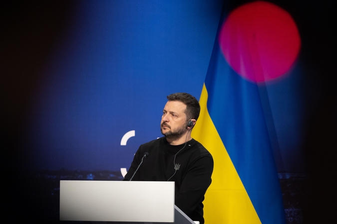 Zelenskis teigia, kad smūgiai Sankt Peterburge yra teisingas atsakas Rusijai