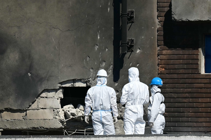 Rumunija patvirtino, kad į gyvenamąjį namą pataikęs dronas yra rusiškas