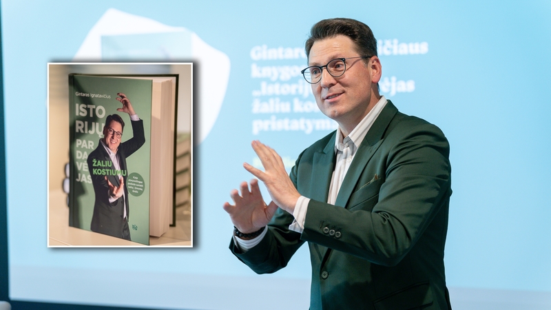 Darbas: leidinyje sugulė autoriaus patirtys, atskleidžiančios, kaip istorijos veikia žmonių sprendimus.