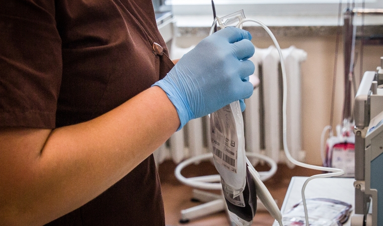 NKC: dėl sumažėjusio donorų aktyvumo senka kraujo atsargos