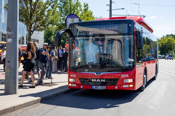 Per moksleivių dainų šventę Vilniuje – viešojo transporto maršrutų pokyčiai