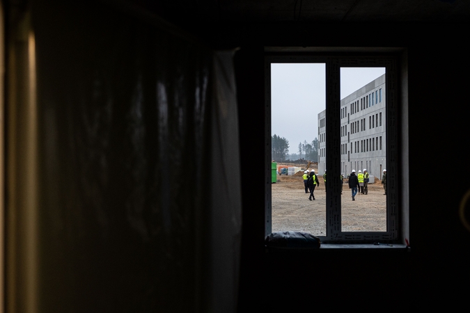 Oficialiai pradedamos Rūdninkų karinio miestelio antrojo etapo statybos