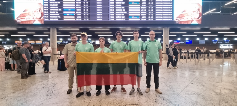 Olimpiados dalyviai