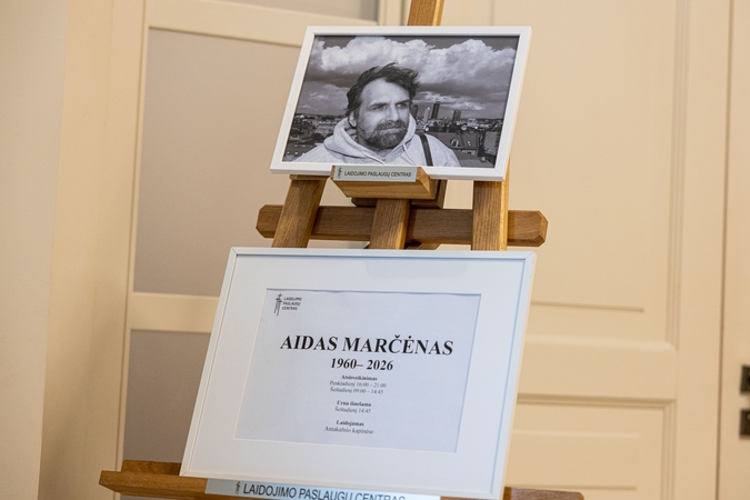 Vilniuje – atsisveikinimas su poetu Aidu Marčėnu