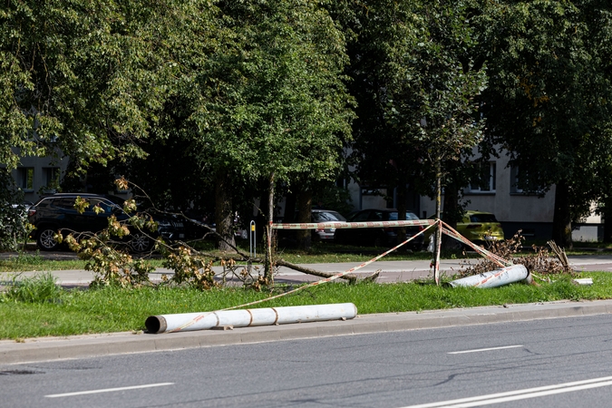 Mirtinos BMW avarijos vieta Žirmūnuose