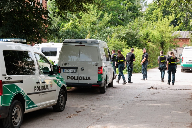 Kaišiadoryse sulaikytas pažeidėjas sumušė pareigūną