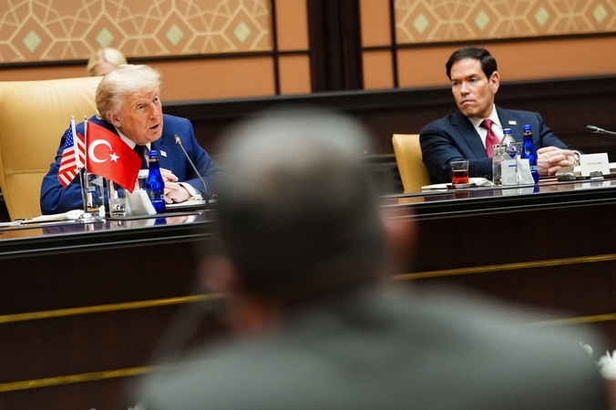 Donaldas Trumpas apie Giorgią Meloni: iš tikrųjų ji yra malonus žmogus