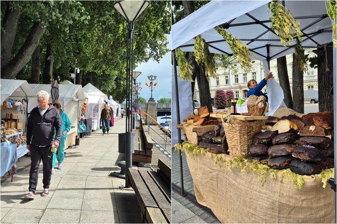 Danės krantinėje – gėrybių mugė