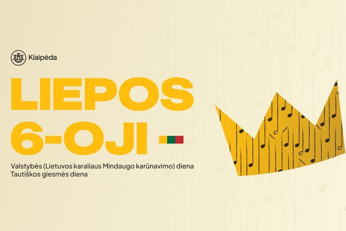 Klaipėda Liepos 6-ąją pasitiks jūra vėliavų: kviečia į koncertus, ceremonijas ir himno giedojimą