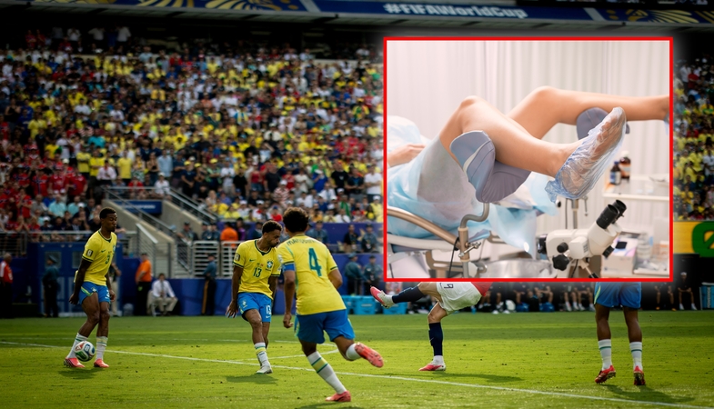 Futbolininkai liko šokiruoti: rinktinės gydytojas buvo ginekologas?