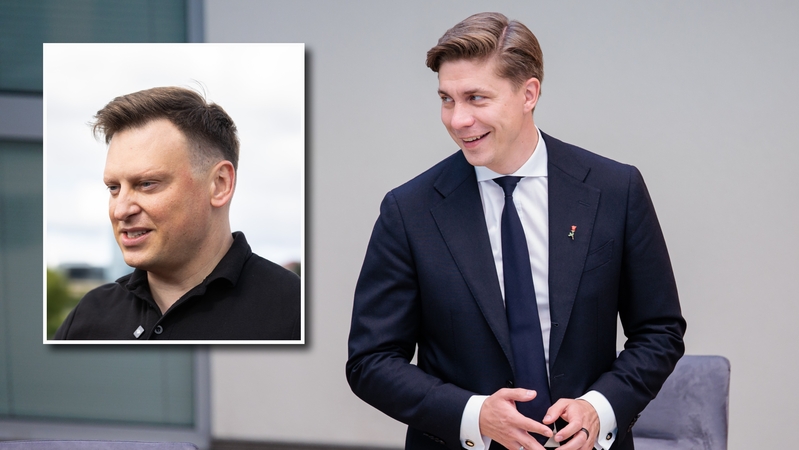 Valdas Benkunskas ir Mindaugas Sinkevičius