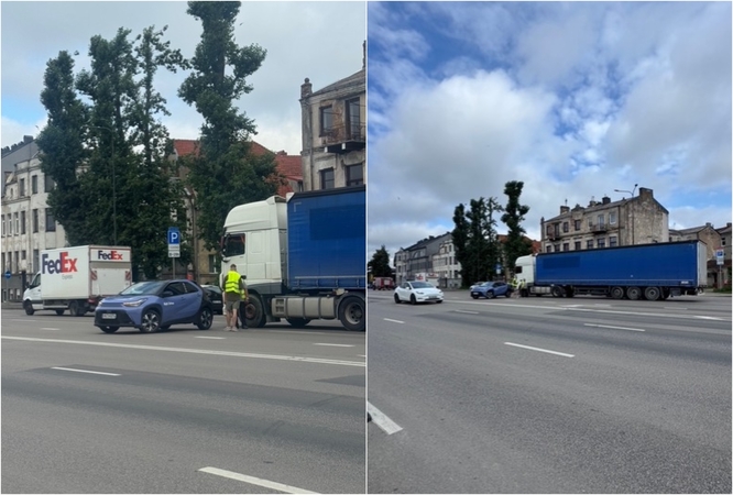 Nesutaria dėl kaltės: kuris vairuotojas buvo neteisus?