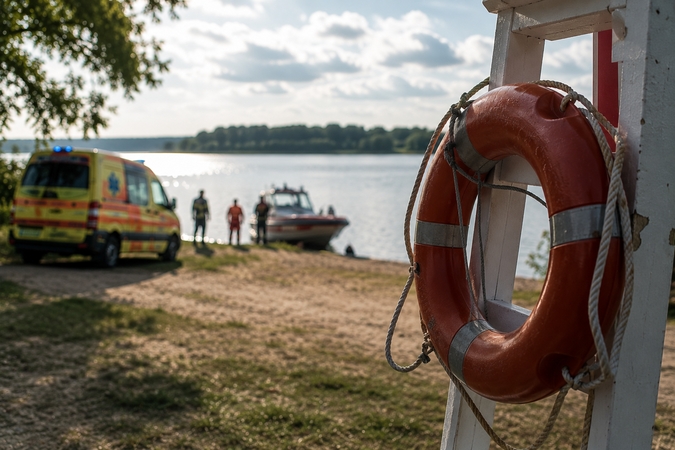 Įspūdinga gelbėjimo operacija: medikai ir ugniagesiai kartu išplėšė žmogų iš mirties nagų